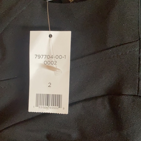 New Banana Republic Black Shift Dress size 2 - Picture 6 of 6